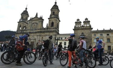 Bici tour en Bogotá yo viajo con parkway agencia de viajes