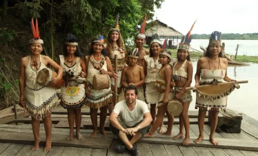 Comunidad indígena de macedonia amazonas yo viajo con parkway agencia de viajes