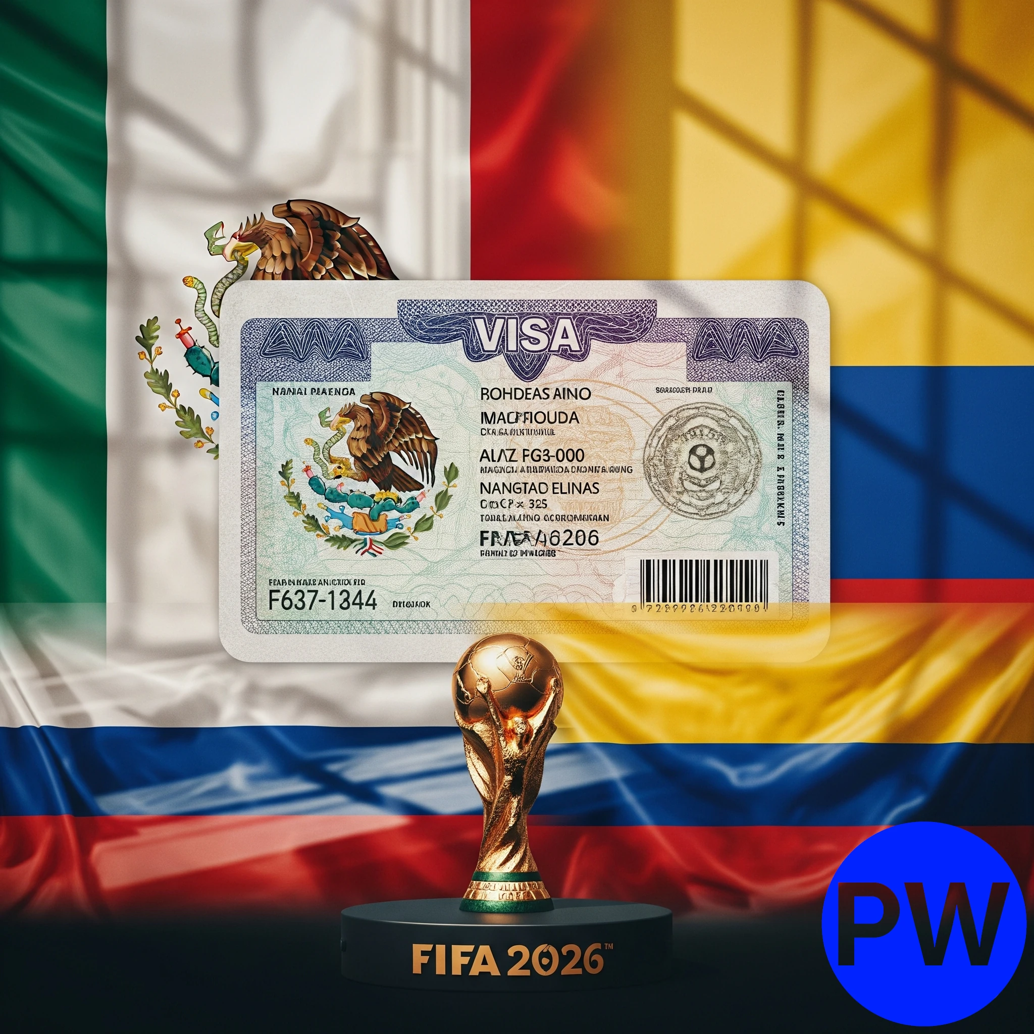 México Prepara Visa Electrónica para Colombianos: ¡Alístate para el Mundial de Fútbol 2026!