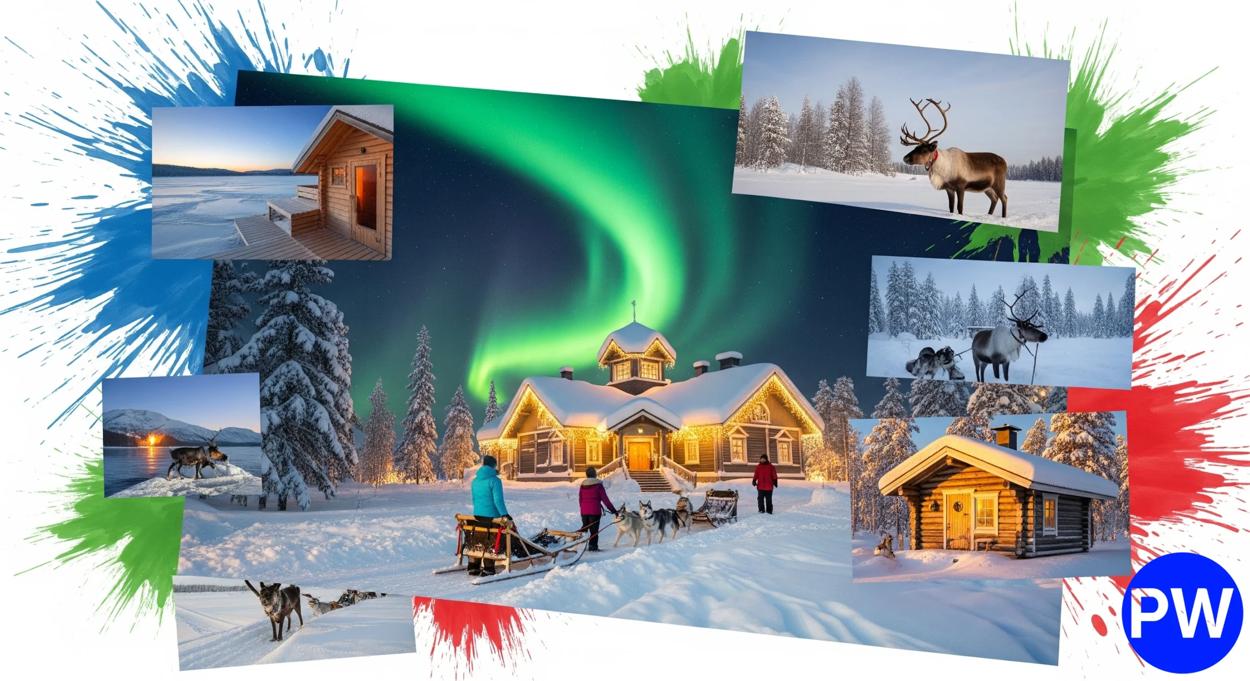 Experiencia en Rovaniemi, el Hogar de Papá Noel y las Auroras Boreales