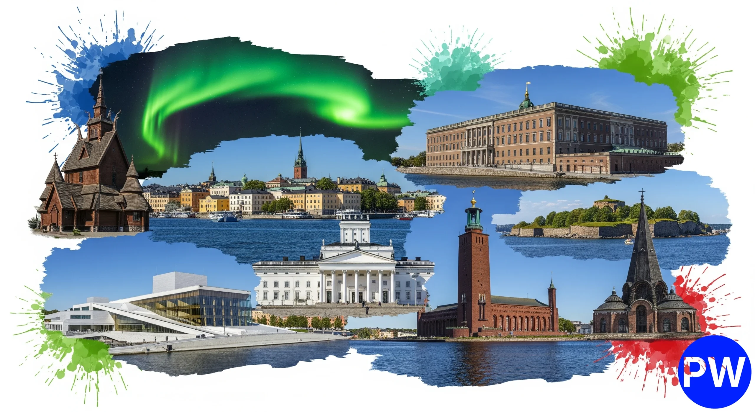 Descubre la Magia Escandinava: Oslo, Estocolmo y Helsinki con Auroras Boreales